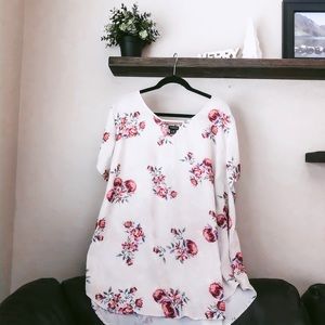 Torrid Floral Blouse